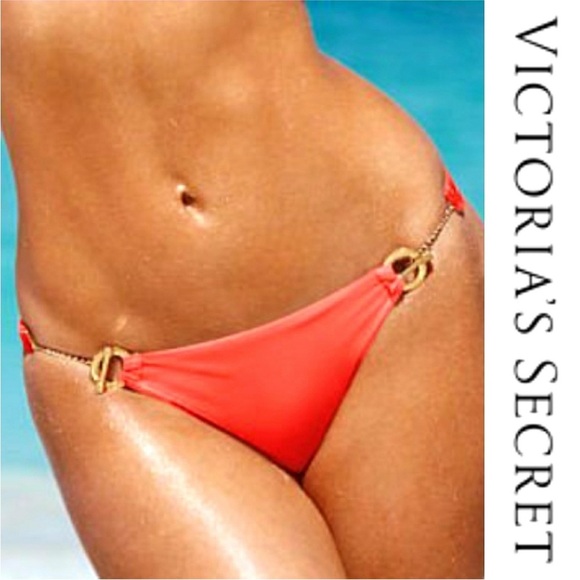 Victoria's Secret Gold Toggle Chain Bikini - Picture 2 of 7